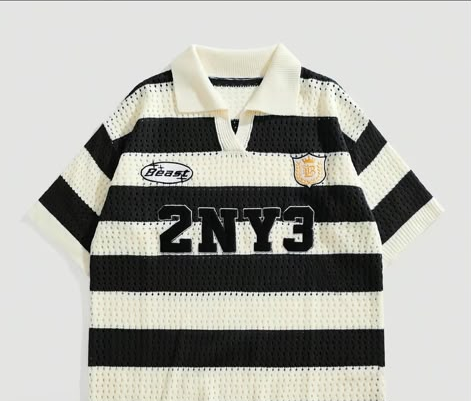 Striped Knit Polo, product photo